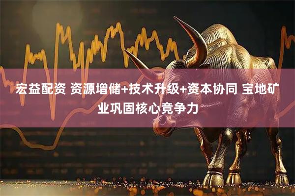 宏益配资 资源增储+技术升级+资本协同 宝地矿业巩固核心竞争力