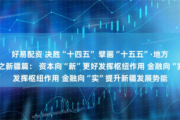 好易配资 决胜“十四五” 擘画“十五五”·地方资本市场高质量发展之新疆篇： 资本向“新”更好发挥枢纽作用 金融向“实”提升新疆发展势能